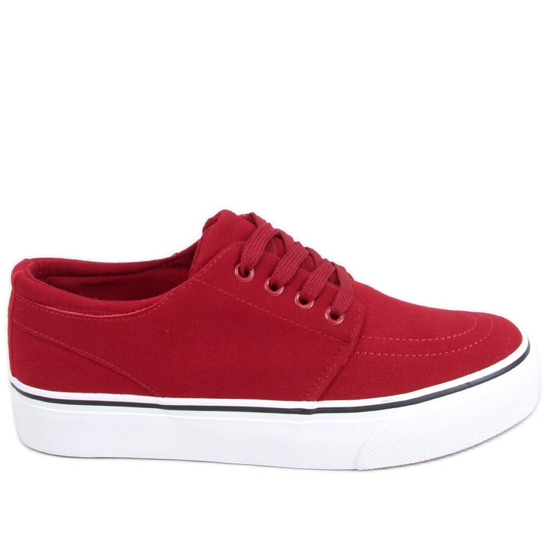 BM Zapatillas de mujer Ming Rojas rojo