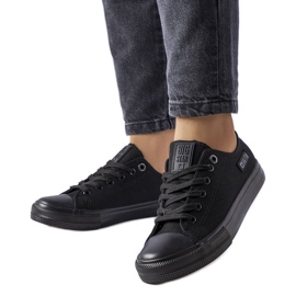 Big Star KK274009 zapatillas de tejido negro