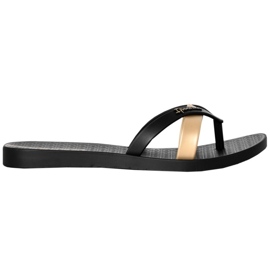 Chanclas Ipanema Kirei Fem W 81805-24006 negro dorado