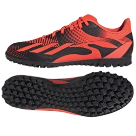 Zapatillas Adidas X Speedportal Messi.4 Tf M GZ5137 rojo naranjas y rojos