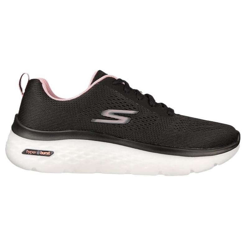Skechers Go Walk Hyper Burst Zapatos W 124578-BKPK negro