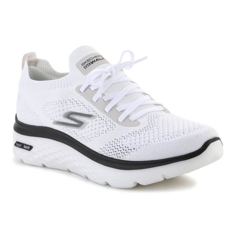 Zapatos Skechers Go Walk Hyper Burst-Maritime M 216083-WBK blanco