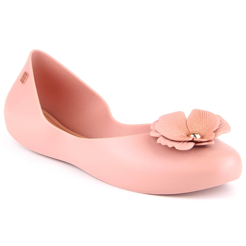 Cómodas bailarinas de mujer perfumadas elásticas nude Zaxy LL285002 rosado
