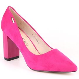 Salones mujer ante fucsia T.Sokolski W23-402 rosado