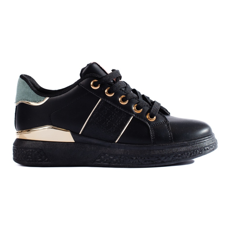 Zapatillas deportivas de mujer negras Shelovet sneakers negro