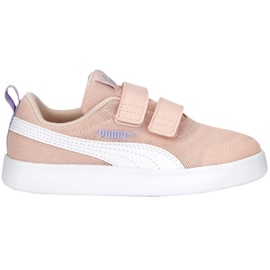 Puma Courtflex v2 Mesh V Ps Jr Zapatos 371758 13 rosa