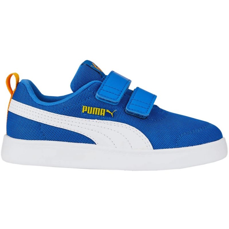 Zapatos Puma Courtflex v2 Mesh V Ps Jr 371758 14 azul
