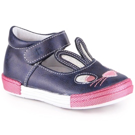 Bailarinas niña con velcro azul marino Kornecki 6480 Bailarinas niña con velcro azul marino Kornecki 6480