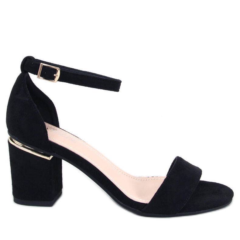 Sandalias tacón Dicarlo ante negro