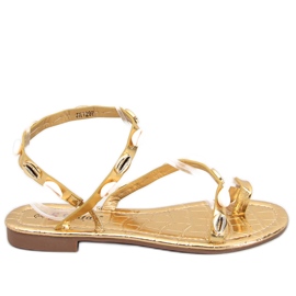 Seastar Chanclas Askren Gold con conchas dorado Seastar Chanclas Askren Gold con conchas dorado