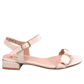 Seastar Sandalias de tacón bajo Clary Beige