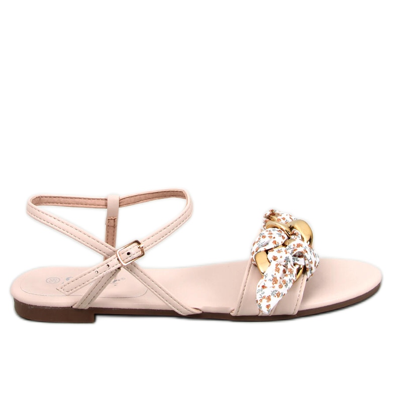 Sandalias cadena Agena Beige