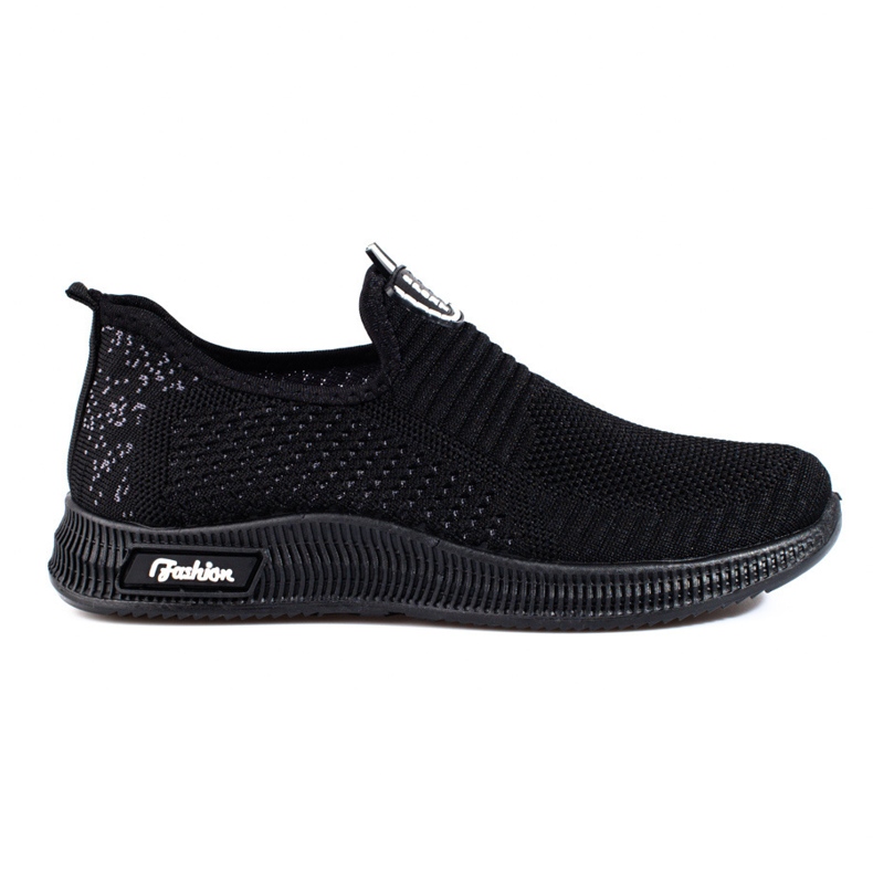 Deportivas de mujer ligeras de textil negro T.Sokolski
