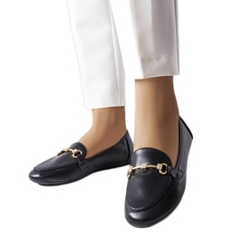 Mocasines decorativos negros de Lejeune Mocasines decorativos negros de Lejeune