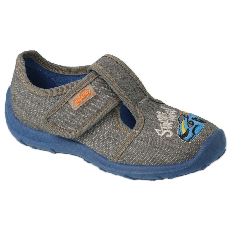 Zapatos befado niño 010X024 azul gris