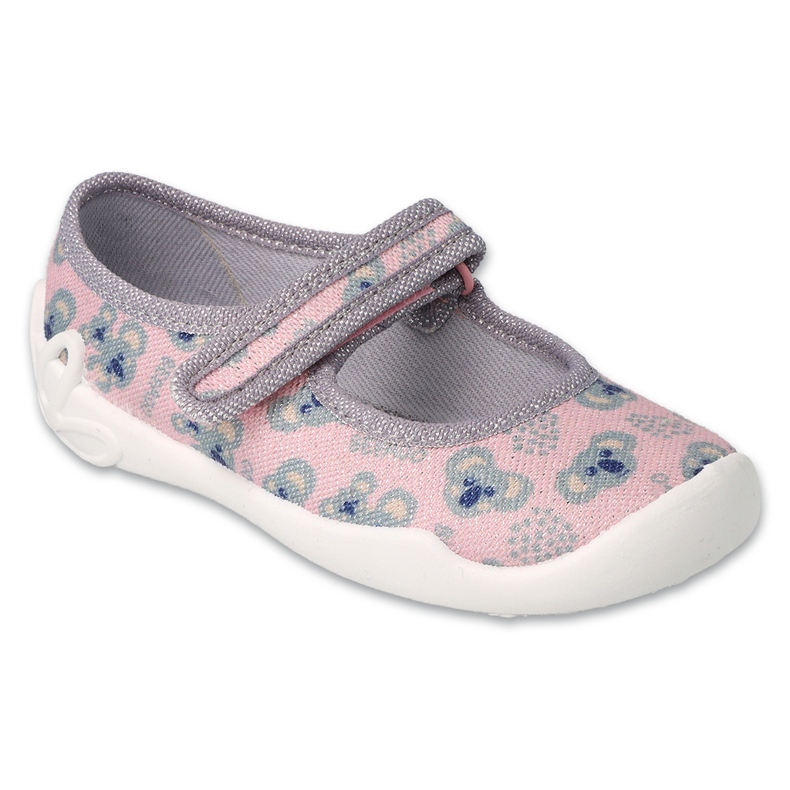 Zapatos befado niño 114X513 rosado plata