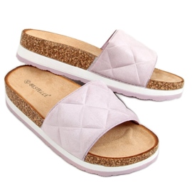 Pantuflas Bahr Corcho Morado violeta Pantuflas Bahr Corcho Morado violeta