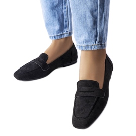 Mocasines en ante ecológico negros de Meilleur Mocasines en ante ecológico negros de Meilleur