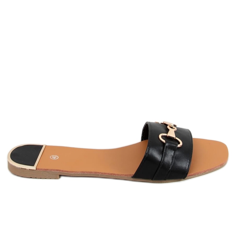 Gallery Zapatillas de estar por casa negras para mujer negro