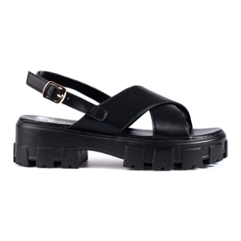 Vinceza Sandalias de plataforma negras de Vincez negro