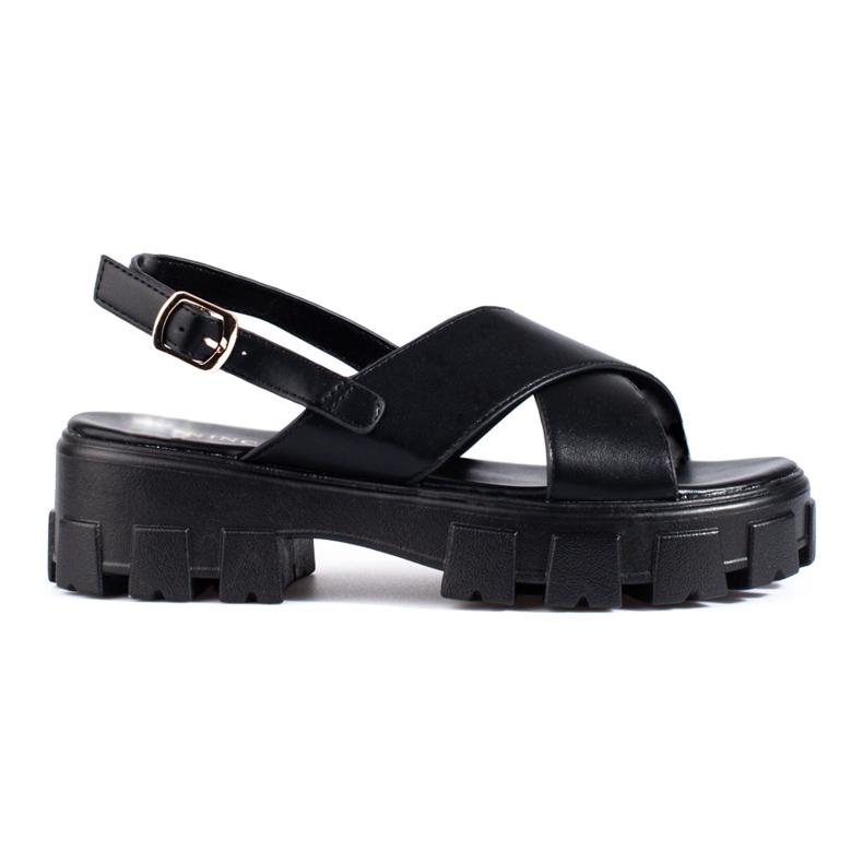 Vinceza Sandalias de plataforma negras de Vincez negro