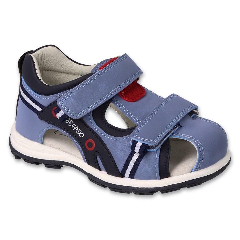 Zapatos befado niño azul 170P072
