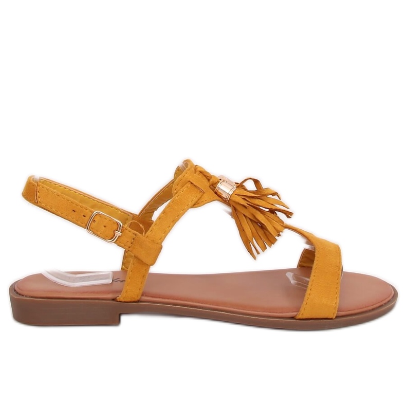 BM Sandalias mujer Bayles Amarillo