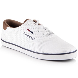 Zapatillas deportivas hombre zapatillas blancas Bugatti LL153144 blanco