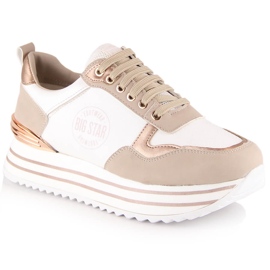 Zapatos deportivos de mujer zapatillas con plataforma multicolor Big Star LL274584 Zapatos deportivos de mujer zapatillas con plataforma multicolor Big Star LL274584