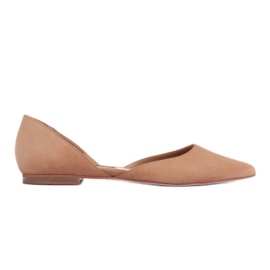 Marco Shoes Bailarinas con tacón marrón