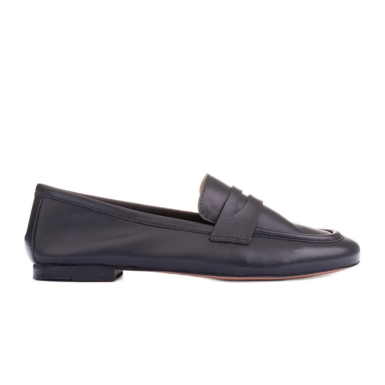 Marco Shoes mocasines sin forro negro