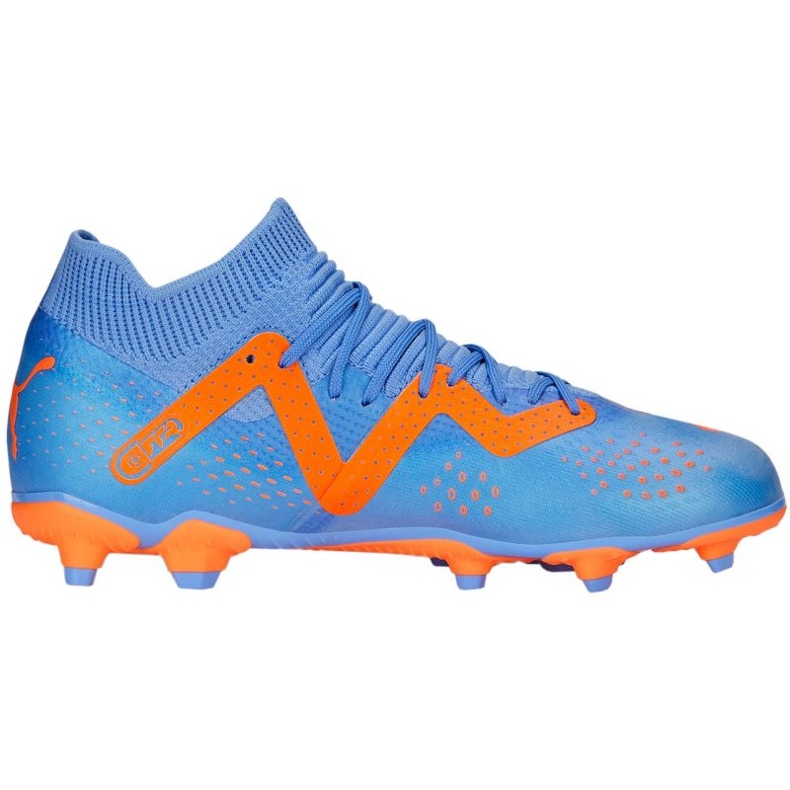 Puma Future Match FG/AG Jr 107195 01 zapatos de fútbol azul