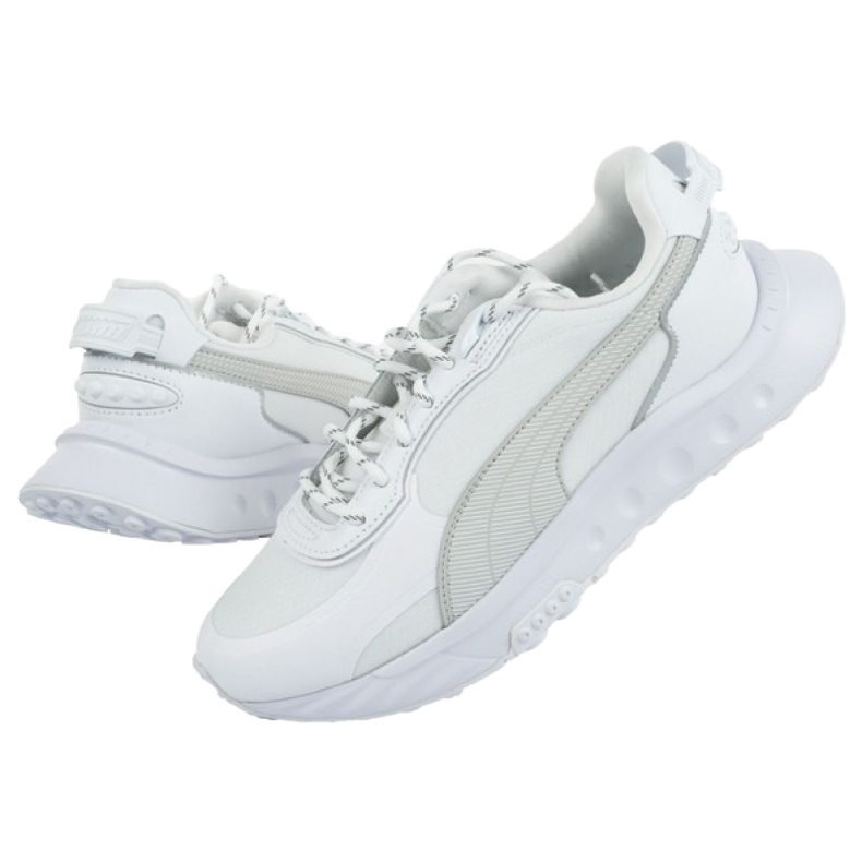Puma Wild Rider M 384406 02 zapatos blanco