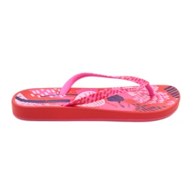 Chanclas de mujer Ipanema Anat Nature VII FEM 83325 AI822 rojo y rosa