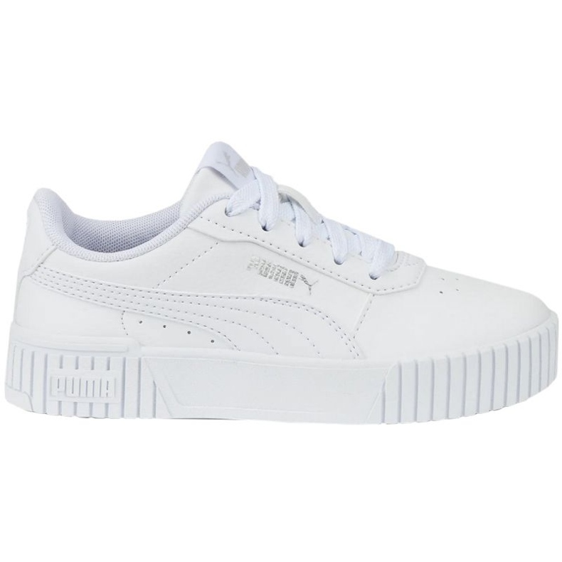 Puma Carina 2.0 Ps Jr 386186 02 zapatos blanco Puma Carina 2.0 Ps Jr 386186 02 zapatos blanco