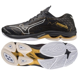 Zapatillas de voleibol Mizuno Wave Lightning Z7 M V1GA220041 tonos de gris