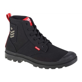 Zapatos Palladium Pampa Hi Army 78583-008-M negro