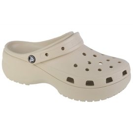 Chanclas Crocs Classic Platform Clog 206750-2Y2 beige