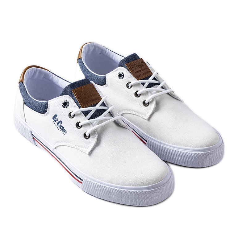 Lee Cooper LCW-23-31-1837M zapatillas blancas blanco