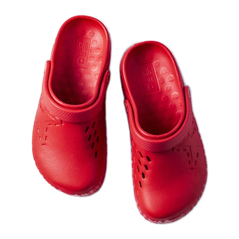Pantuflas Big Star II275004 rojo