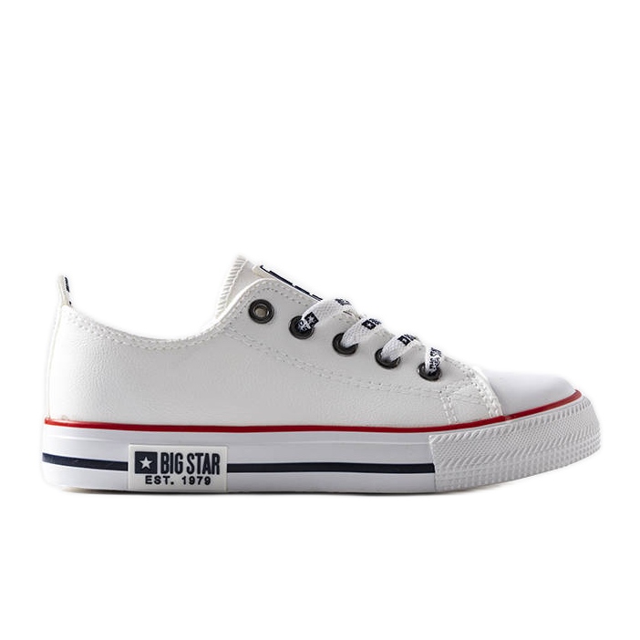 Deportivas blancas para niños Big Star KK374038 blanco