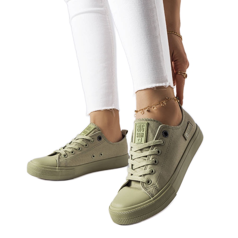 Zapatillas verdes de Big Star LL274028