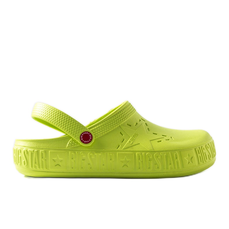 Pantuflas Big Star II175005 verde