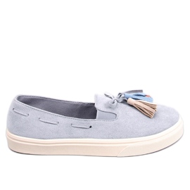 BM Deportivas primavera Salma Grey con borlas gris