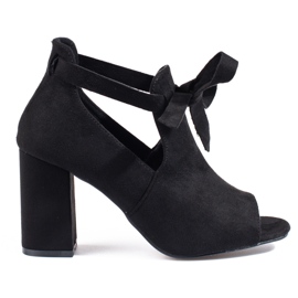 W. Potocki Botas primaverales de ante para mujer de Potocki negro W. Potocki Botas primaverales de ante para mujer de Potocki negro