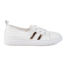 Zapatillas deportivas mujer Shelovet zapatillas blancas blanco