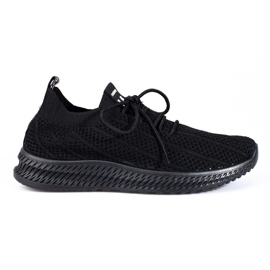 Deportivas mujer textil ligero Shelovet negro