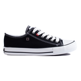 Big Star T274023906 zapatillas clásicas negras negro