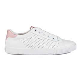 Deportivas de mujer caladas Big Star blancas HH274073 blanco