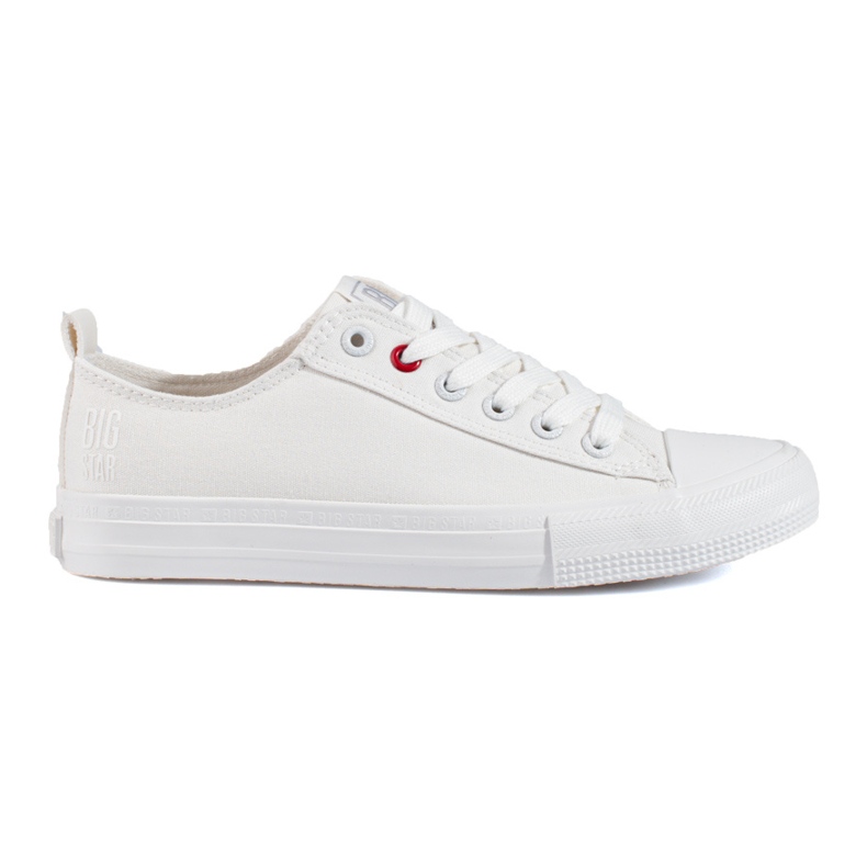 Sneakers blancas de mujer Big Star JJ274001 blanco
